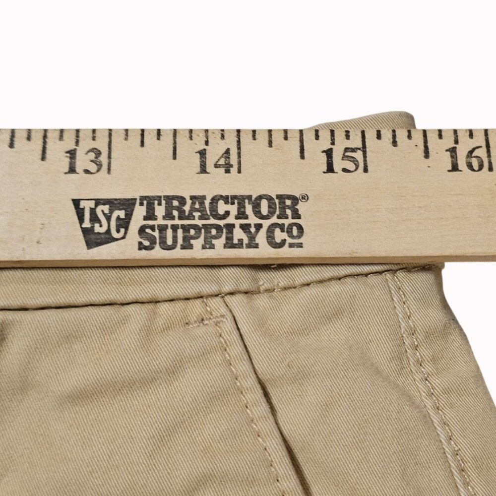 Disney X Tommy Hilfiger Mickey Mouse Flex Chino Shorts Beige Size 31 - Picture 10 of 12